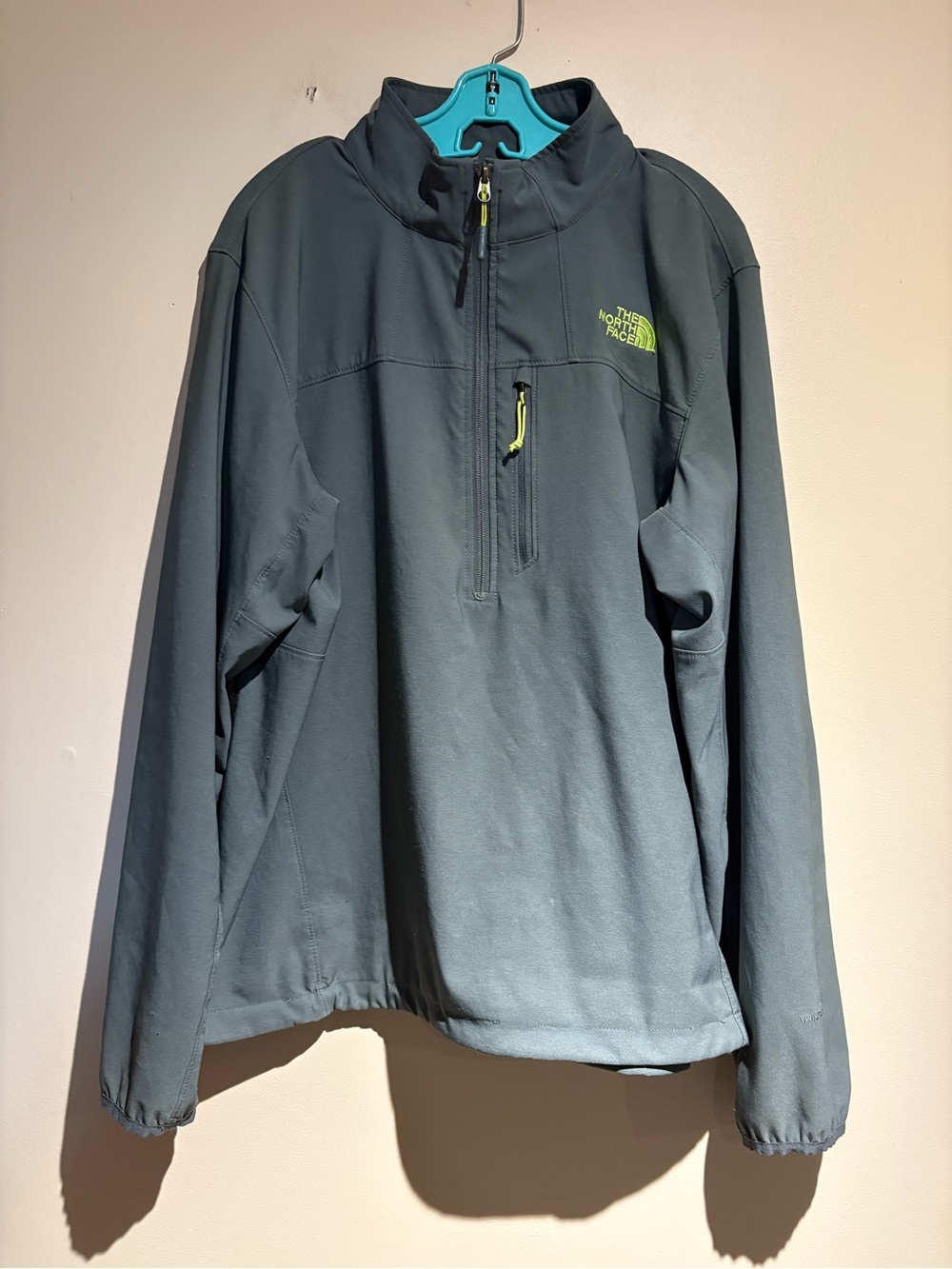 The North Face WindWall Softshell Quarter-Zip Pullover Jacket Flawed Size Large